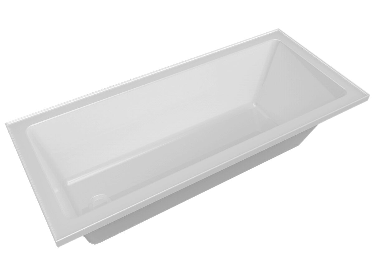 Base Acrylic Bath 1700 x 750 x 400mm White from Reece