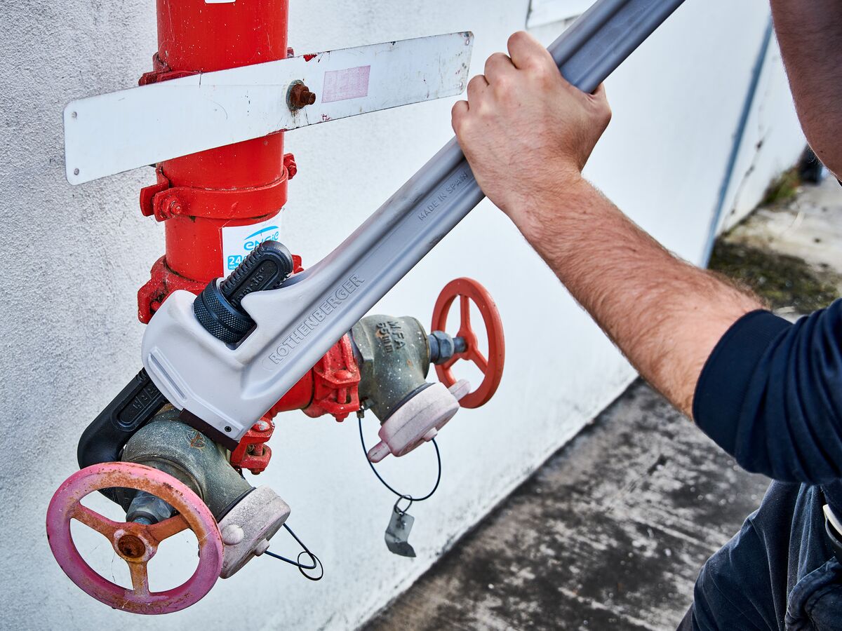 Rothenberger 24" (600mm) Aluminium Pipe Wrench from Reece