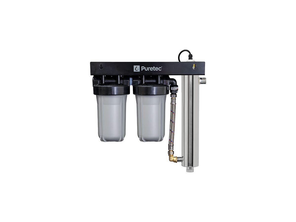 Puretec Whole House UV + Filtration System 60l/min from Reece