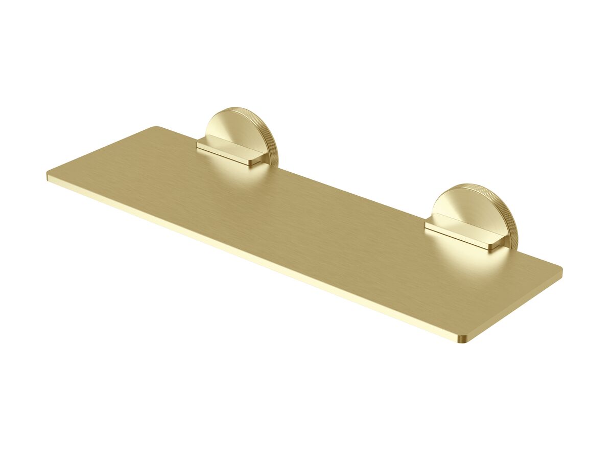 Hero - Milli Marq Edit Metal Shower Shelf Brushed Gold