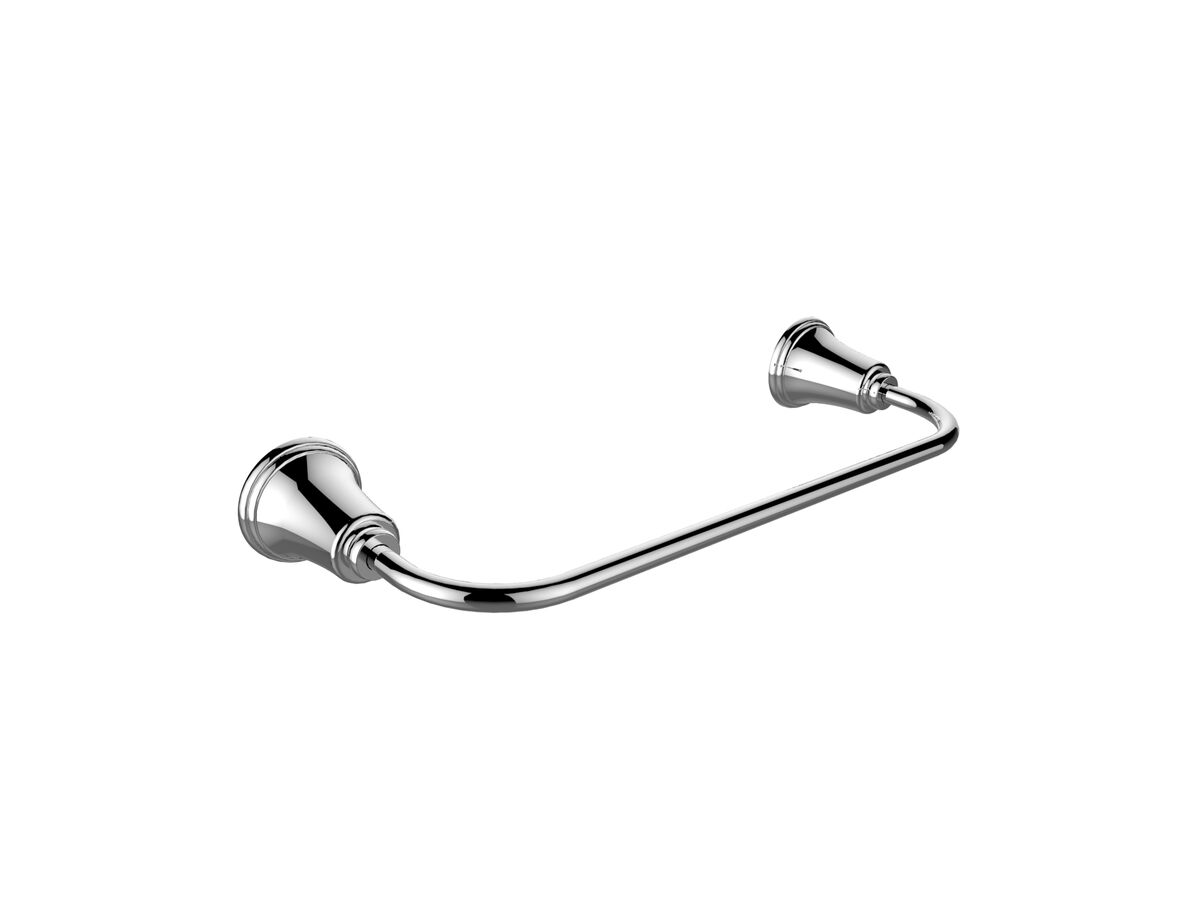 Posh Canterbury Single Towel Rail 300mm Chrome from Reece