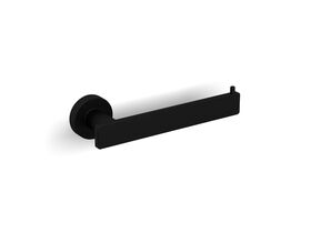 Milli Axon MK2 Straight Toilet Roll Holder Matte Black