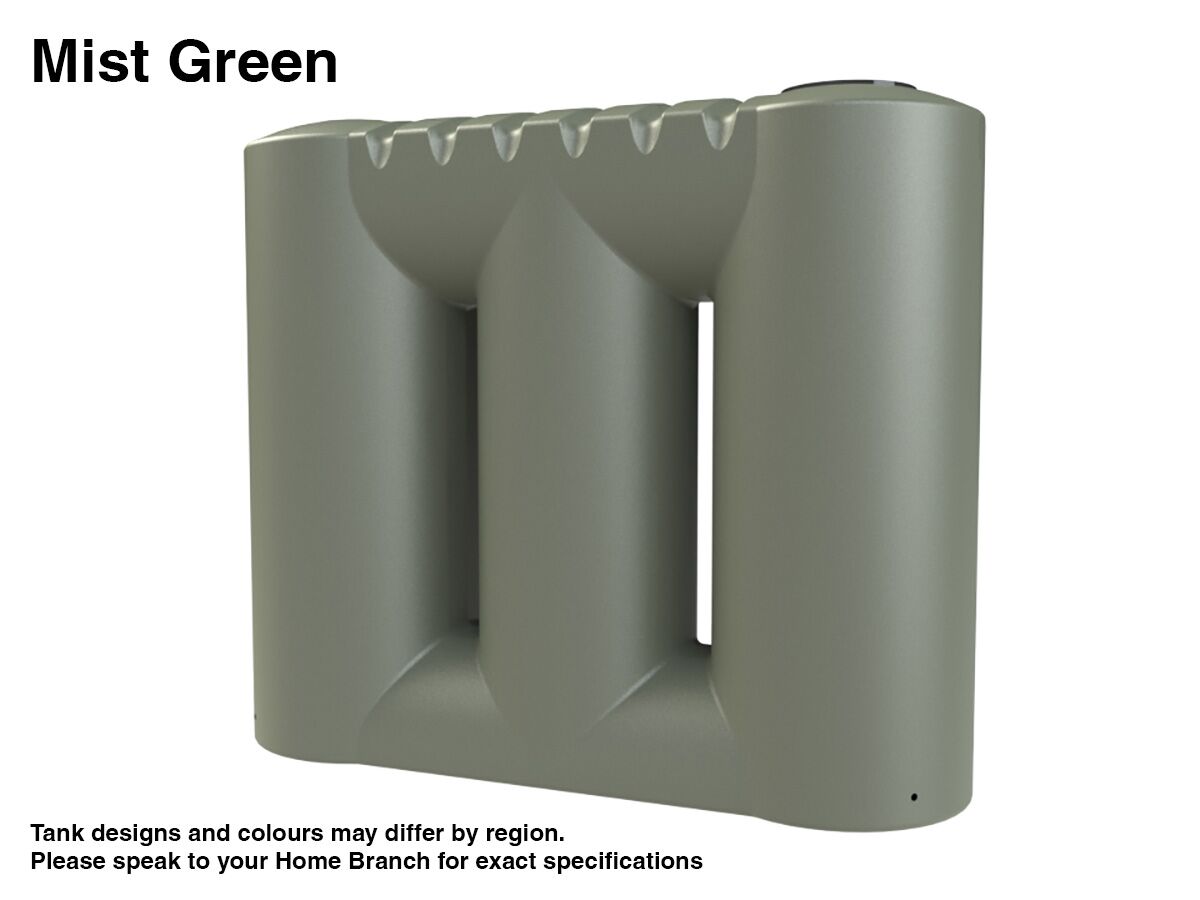 Rainwater Tank Poly Slimline 3000ltr