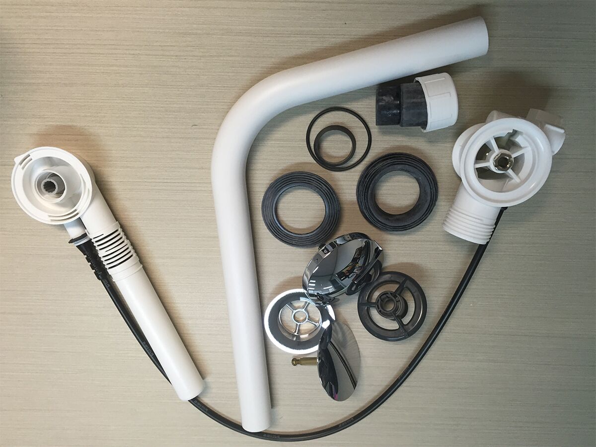 HOW TO FIT A BATH OVERFLOW AND WASTE