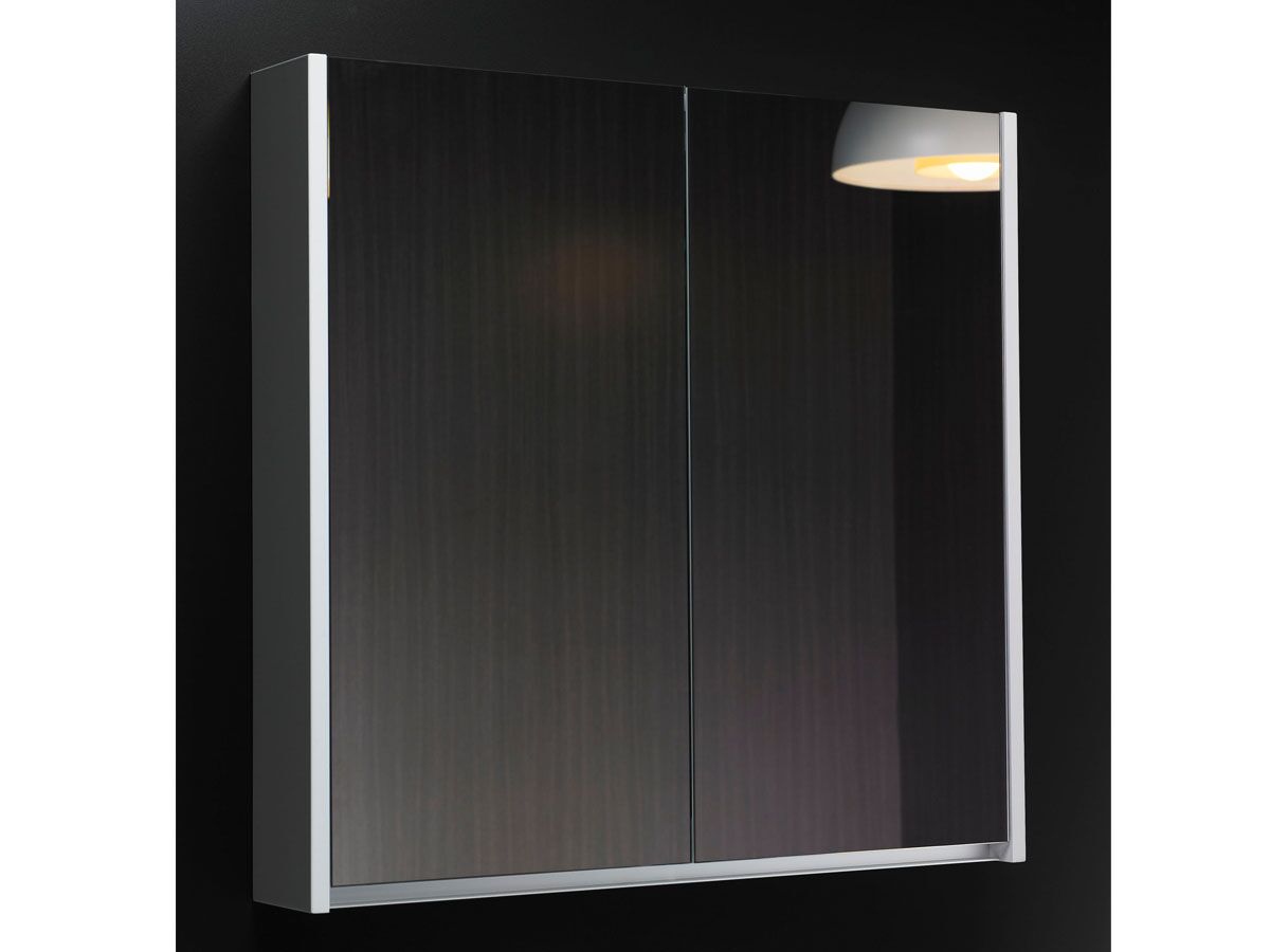 Rifco Tasman 700mm x 600mm Double Mirror White from Reece