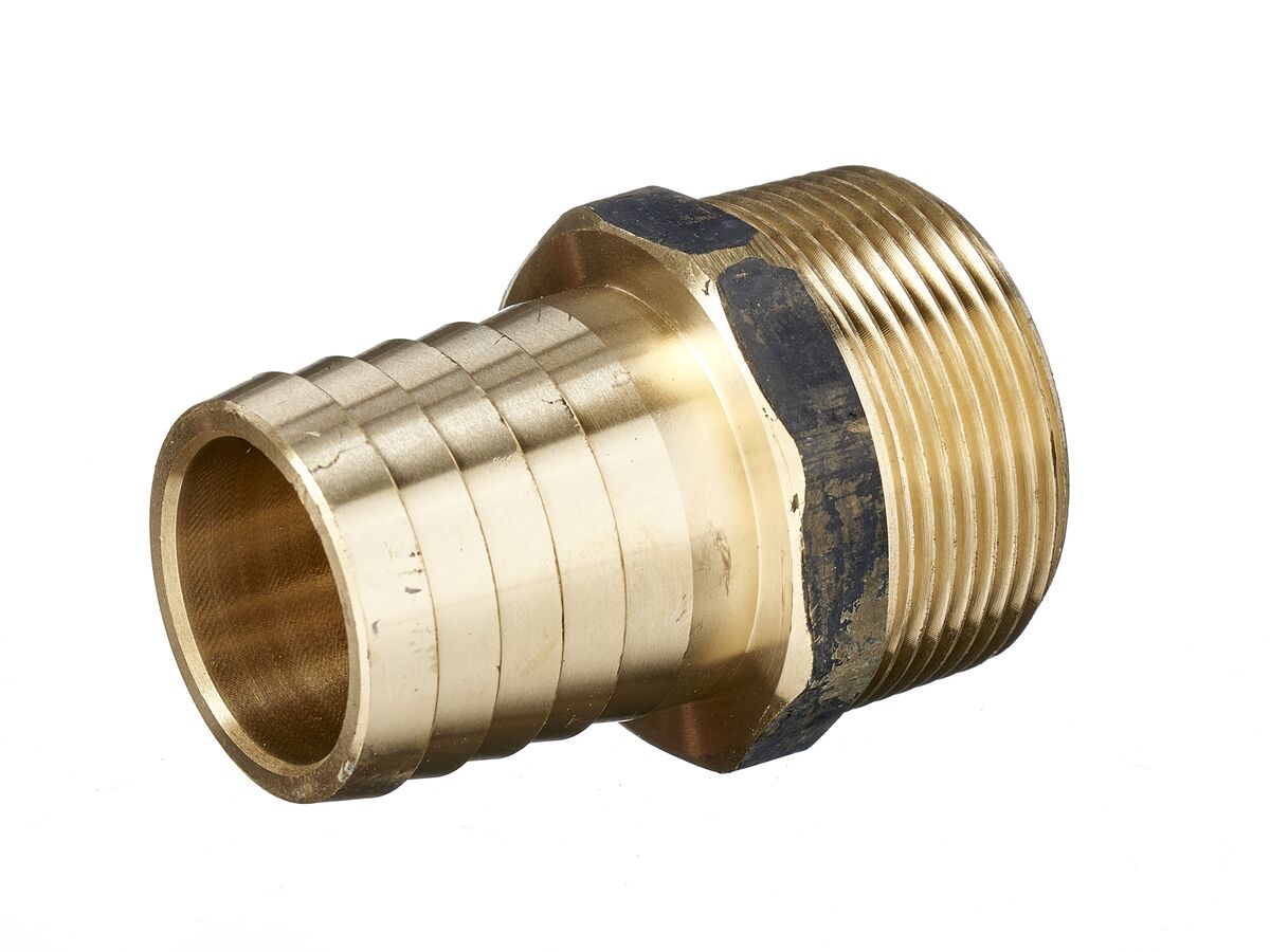 Brass Hose Barb 40Mi x 40mm Hose from Reece