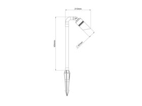 ASL-01 Pathlight / Spike / Single / 38cm