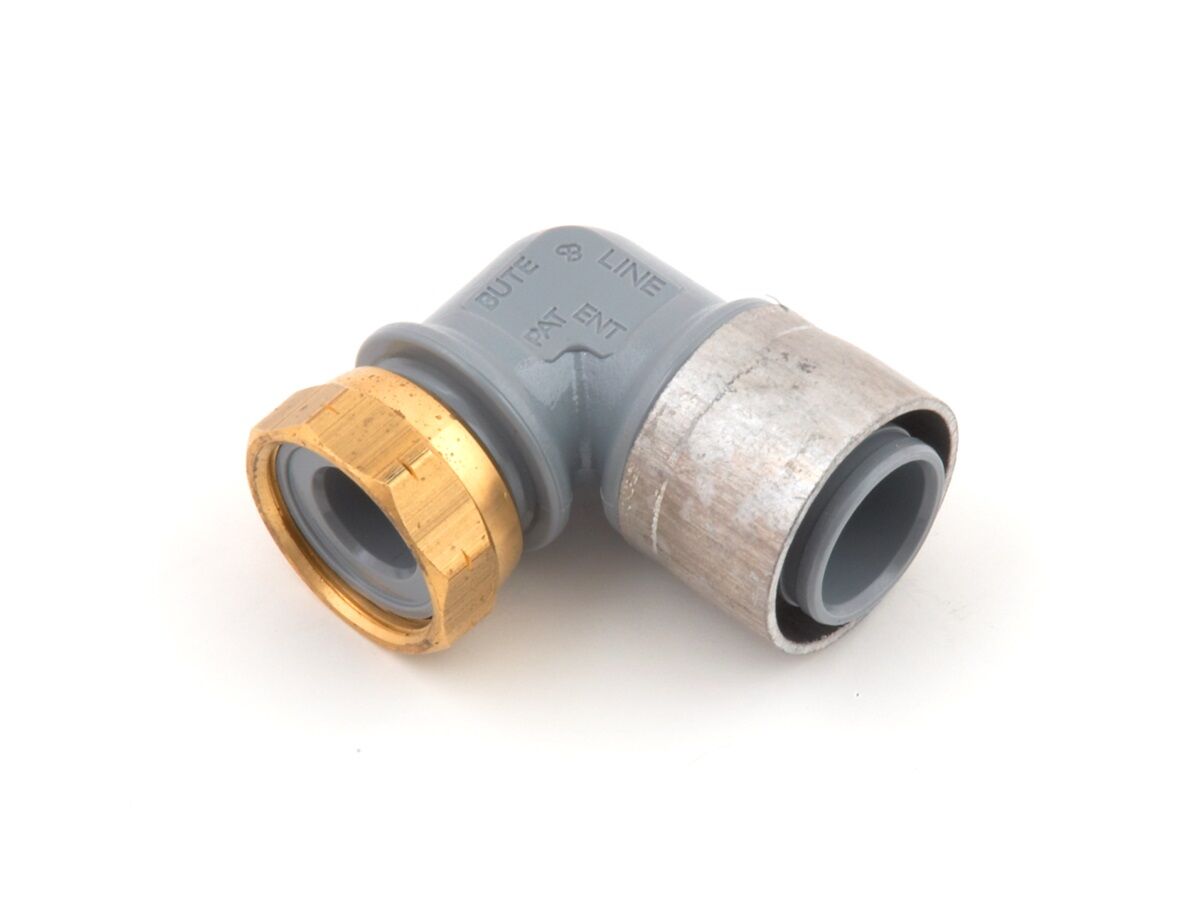 Buteline Swivel Elbow Female Reducing 3/4" BSP x 28mm from Reece