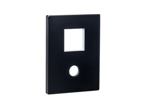 Mizu Bloc Shower Mixer with Diverter Cover Black