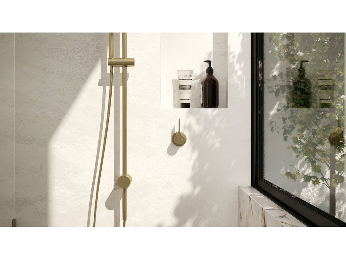 Milli Oria Shower/Bath Wall Mixer PVD Brushed Gold