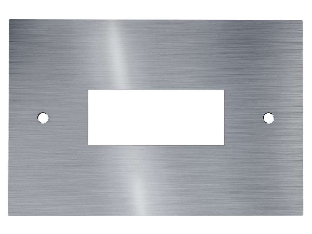 Geberit Sigma Pneumatic Front Access Plate Only Brushed Stainless Steel