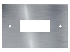 Geberit Sigma Pneumatic Front Access Plate Only Brushed Stainless Steel