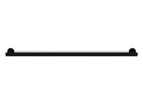 Milli Axon MK2 Single Towel Rail 800mm Matte Black