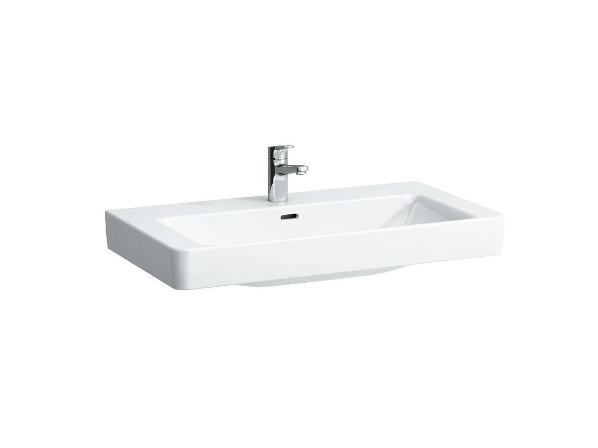 LAUFEN Pro S Wall Basin 1 TapHole with Overflow 850x465