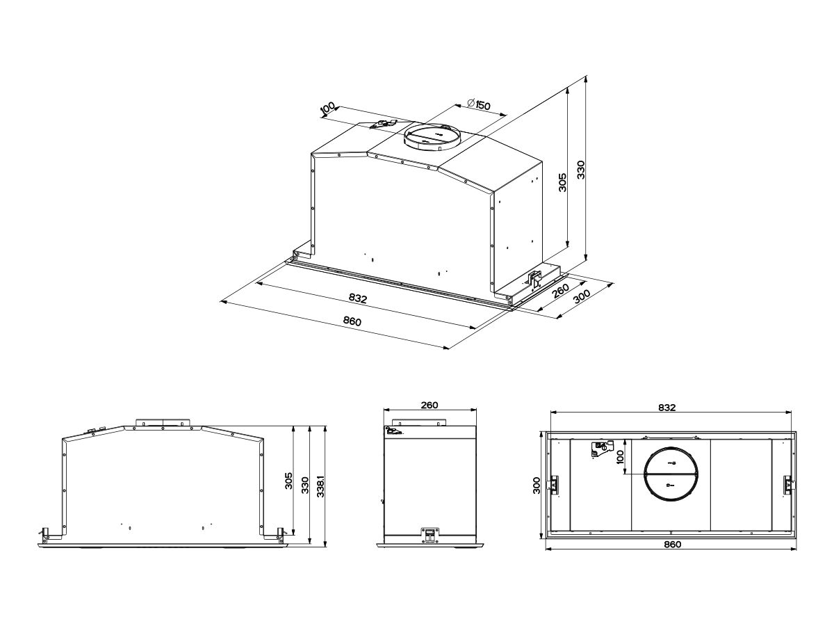 shu970x rangehood