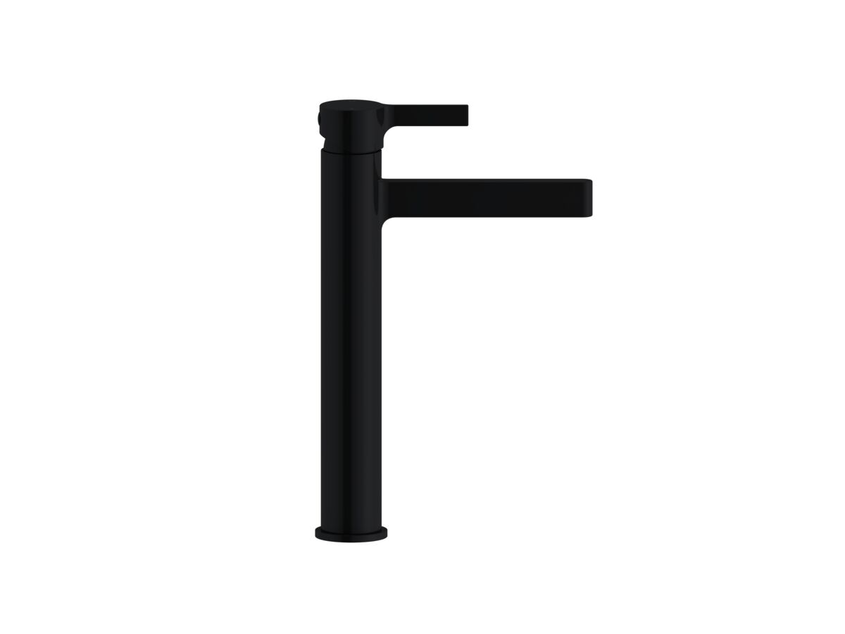 Mizu Stream Extended Basin Mixer Tap Matte Black (5 Star) from Reece