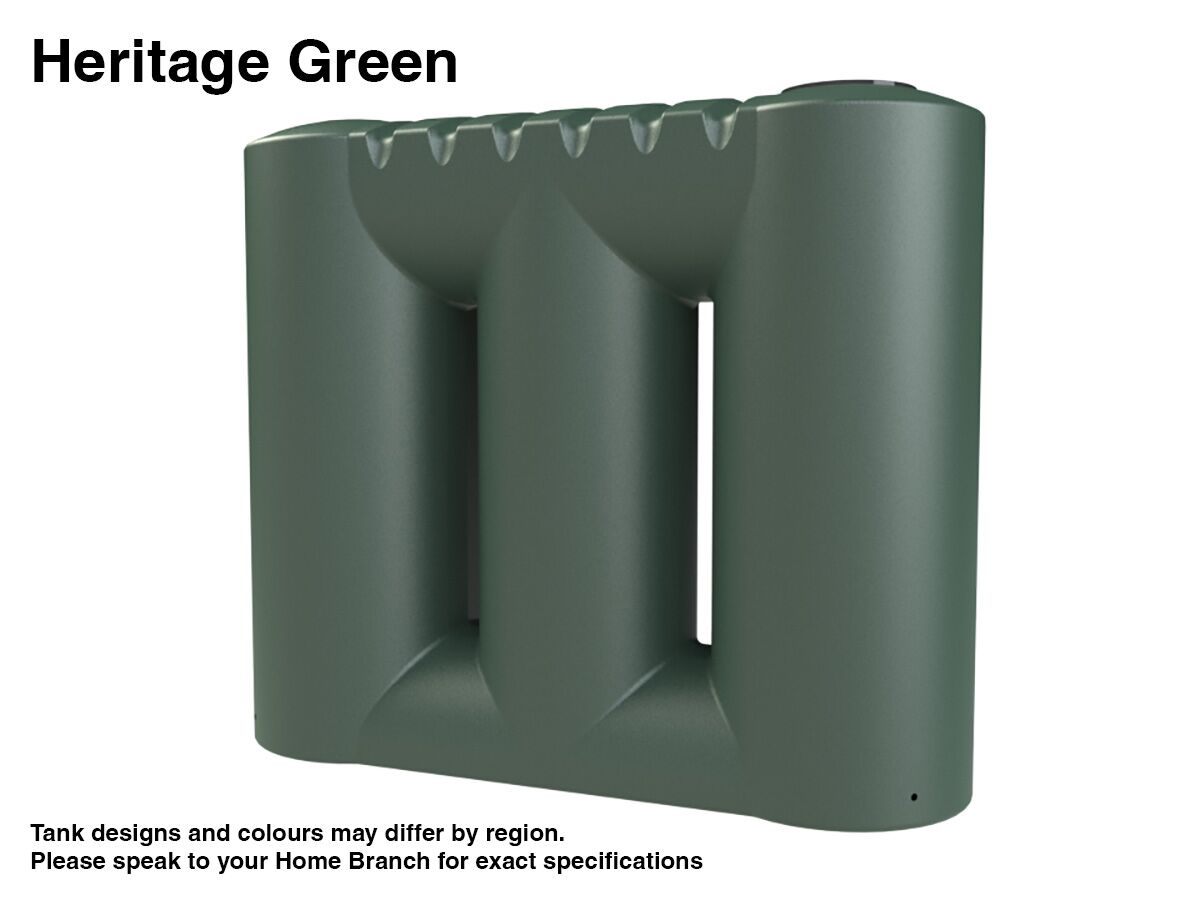 Rainwater Tank Poly Slimline 3000ltr