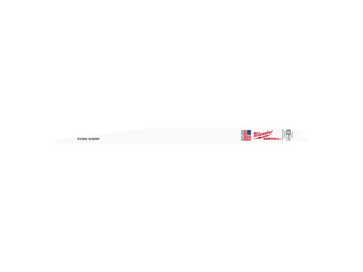 Milwaukee Reciprocating Blade 300mm Grit Bimetal 5 Pack
