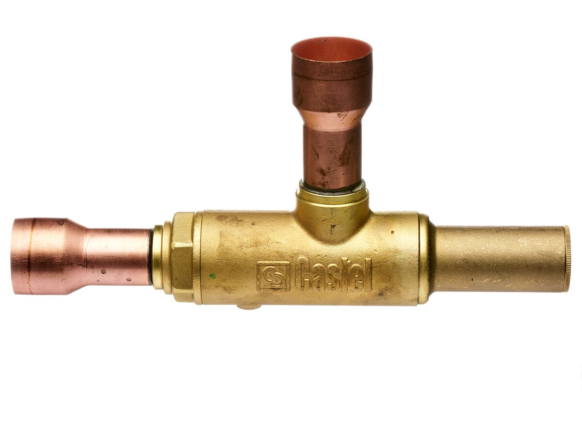 Castel Crankcase Pressure Regulator 1 3/8" Solder 28 bar 0.26 bar 3320