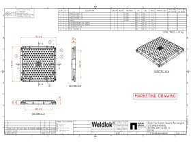 600mm x 600mm Class D Di Solid Top Cover And Frame