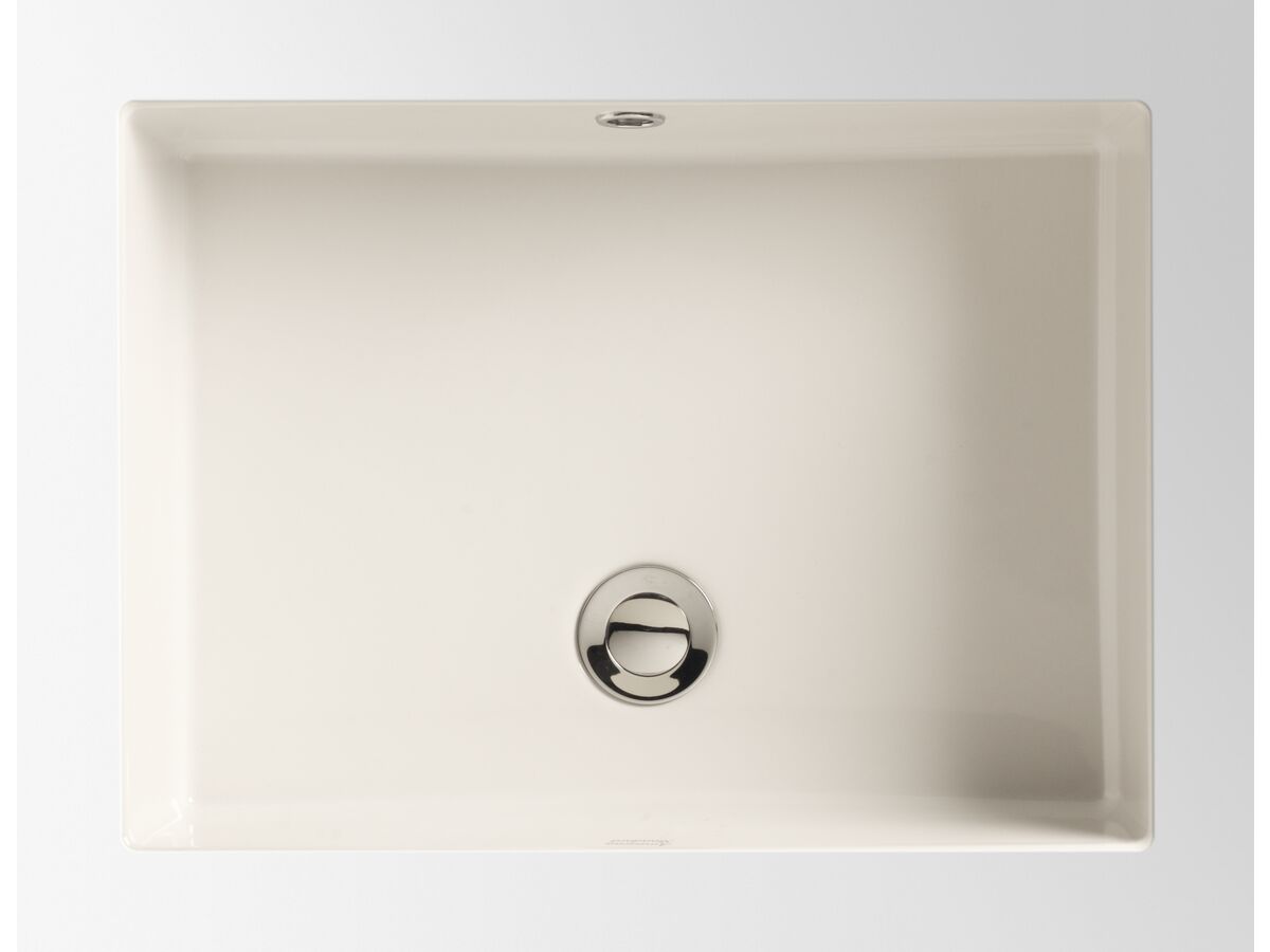 American Standard Heron Square Under Counter No Taphole White