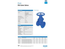 Specification Sheet - RS Gate Valve PN16 Table E