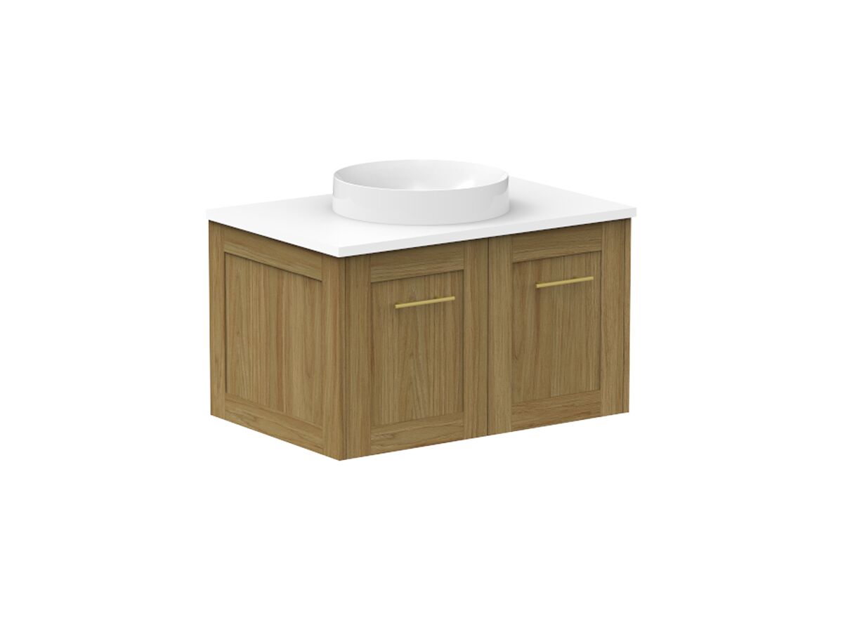 Kado Lux All Door 750mm Centre Bowl Wall Hung Friday Quartz