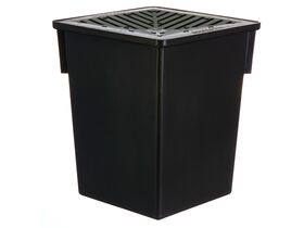 250mm Stormwater Pit & with PVC Black Grate