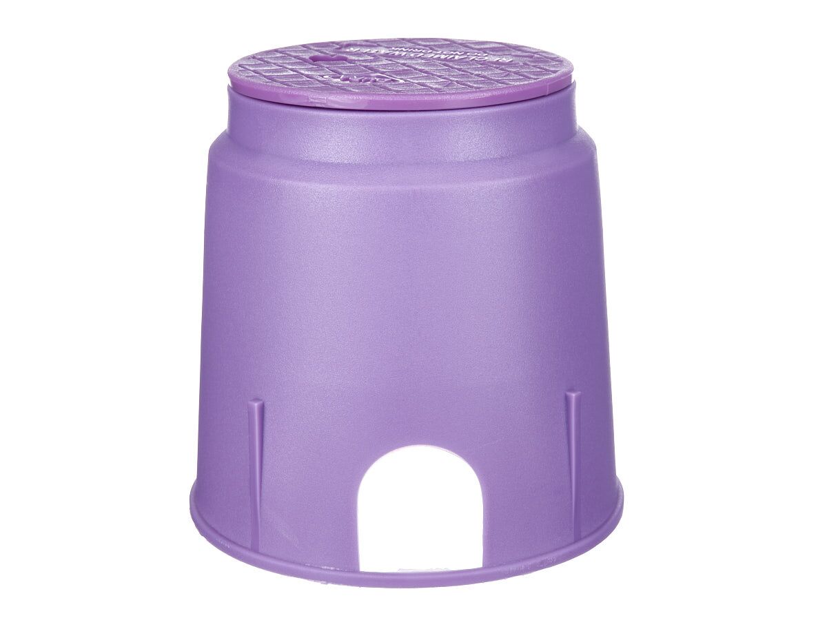 Valve Box Round 150mm Reclaimed Water