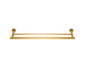 Milli Marle Edit Double Towel Rail 600mm Brushed Gold