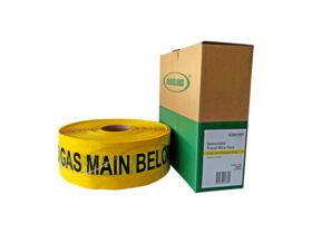 Bridgland Detectable Tape Gas Below 100mm x 250mtr