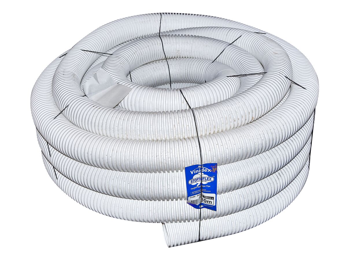 Stormflex Stormwater Pipe 100mm x 30mtr (PPI)
