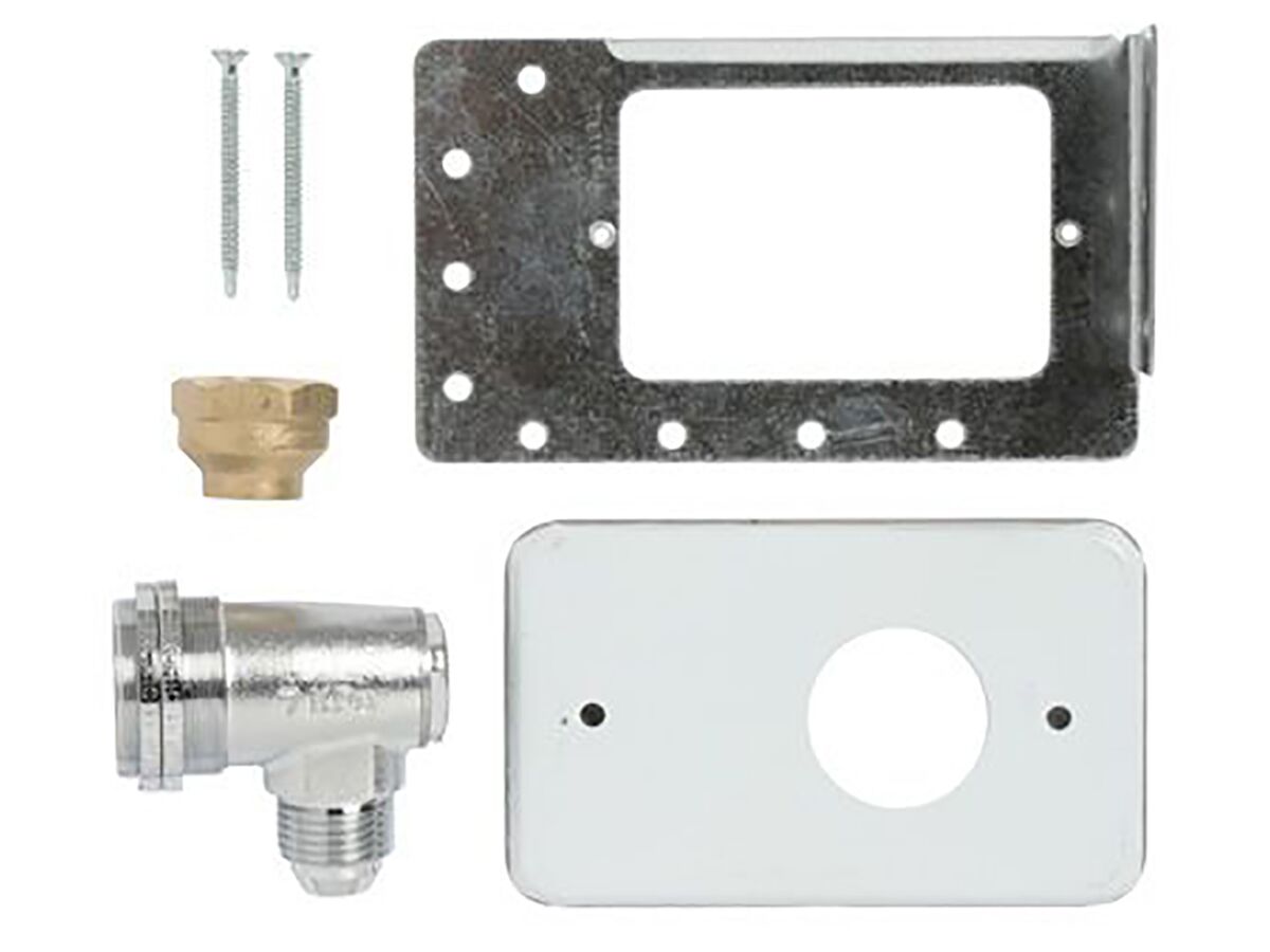 15mm Wall Bayonet Socket N/P - Recessed