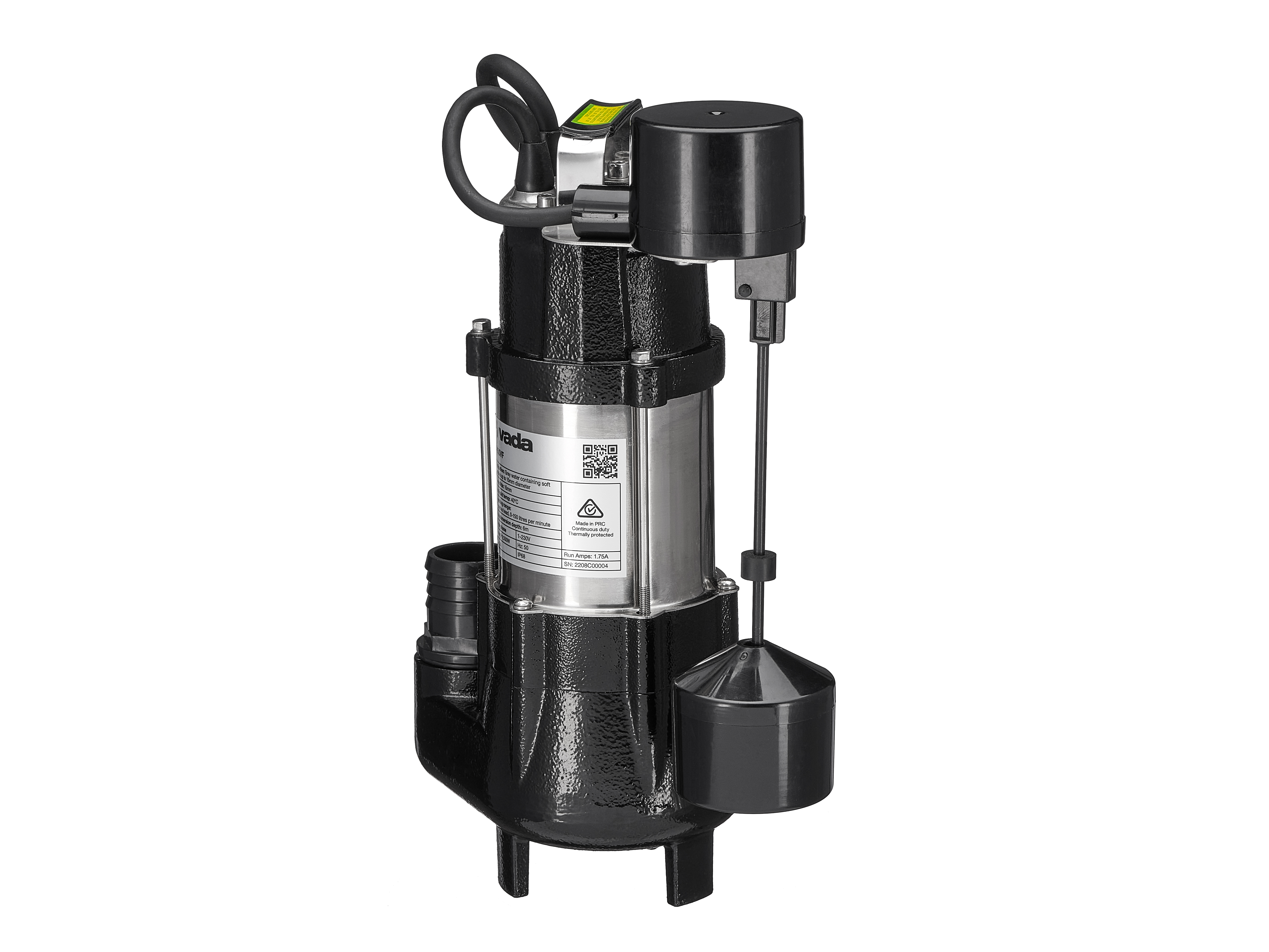 Vada Sump Pump with Vertical Float V150VF from Reece