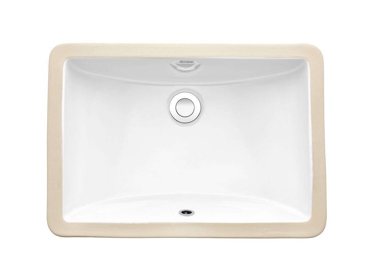 American Standard Cygnet Under Counter Basin No Taphole White