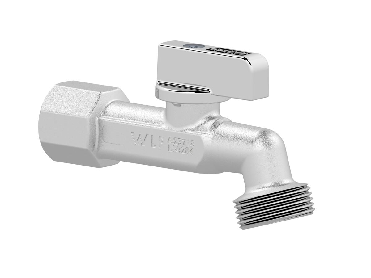 Arco Grifo Tap with Non Return Valve Chrome Plated Female 15mm Lead Free