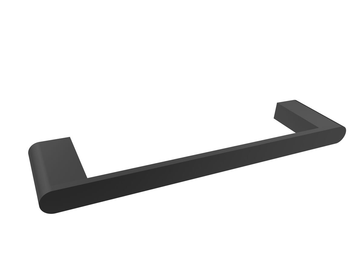 Mizu Soothe Single Towel Rail 300mm Matte Black from Reece