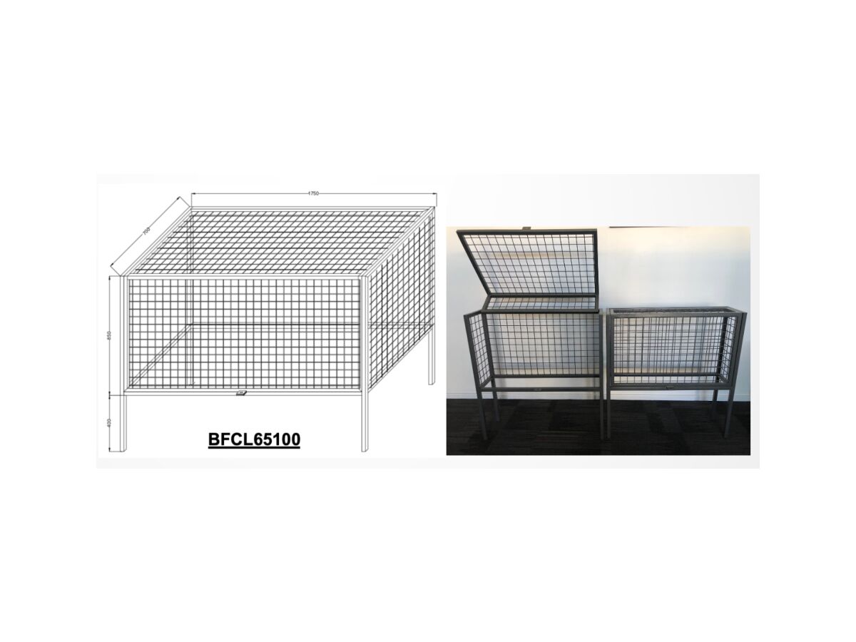 Backflow Cage Suits 100mm Backflow Valves