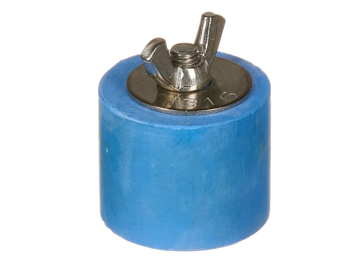 Aussie Gold Expansion Plug Straight Blue 40mm from Reece