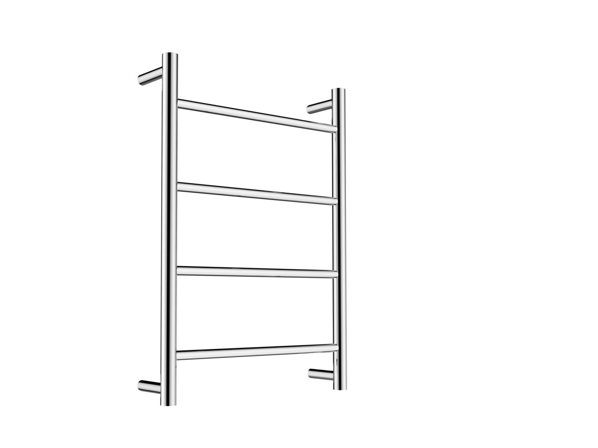 Posh Solus MK2 Heated Towel Rail 500 x 700mm Polished Stainless Steel