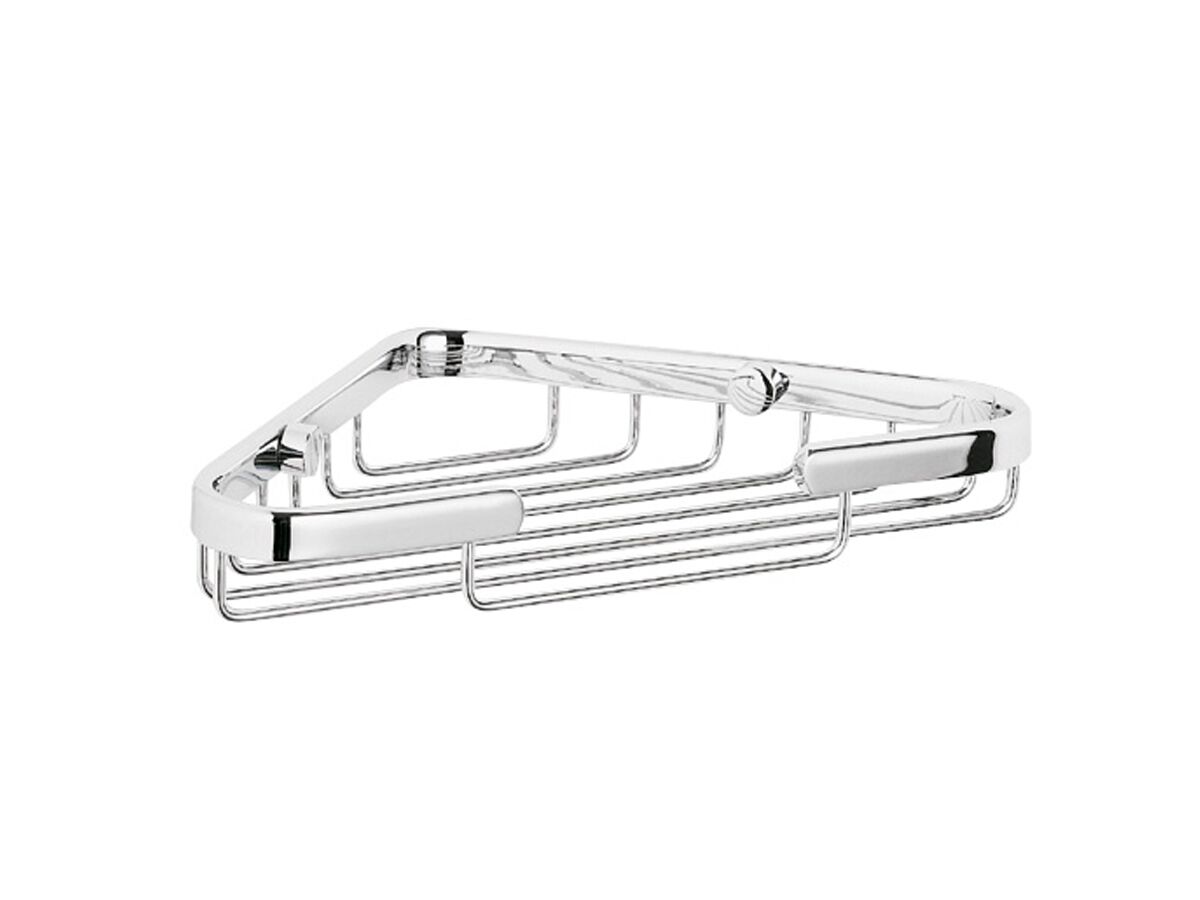 POSH Corner Basket 210mm Chrome