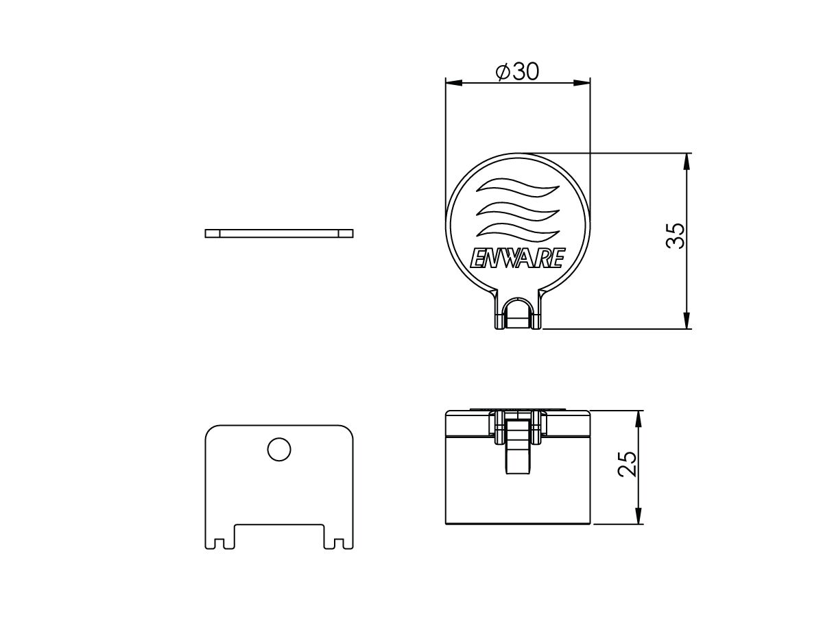 3/8? Eyewash Aerator Kit with Washer, Cover and Anti-Vandal Key  Suits EF300 - and superseded EF and EC models