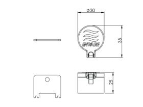 3/8? Eyewash Aerator Kit with Washer, Cover and Anti-Vandal Key  Suits EF300 - and superseded EF and EC models