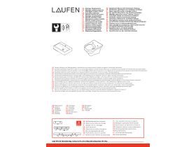 Installation Instructions - LAUFEN The New Classic Wall Hung Basin 1 Taphole with Over Flow with Fixing Bolts White