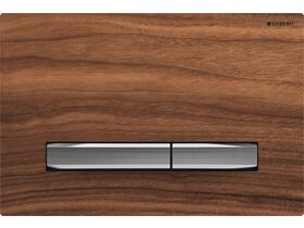 Geberit Sigma 50 Dual Flush Button Wood / Chrome