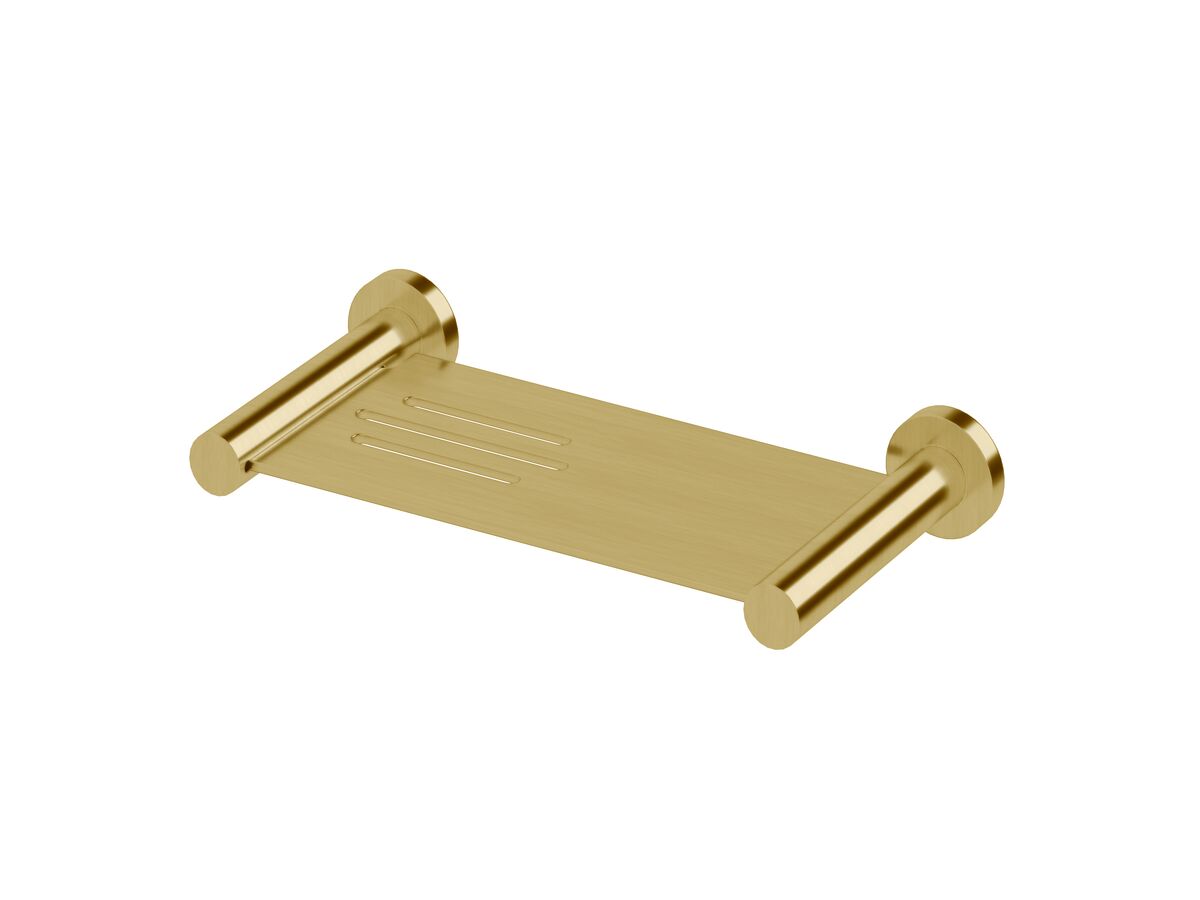 Milli Mood Metal Soap Dish PVD Brushed Gold from Reece