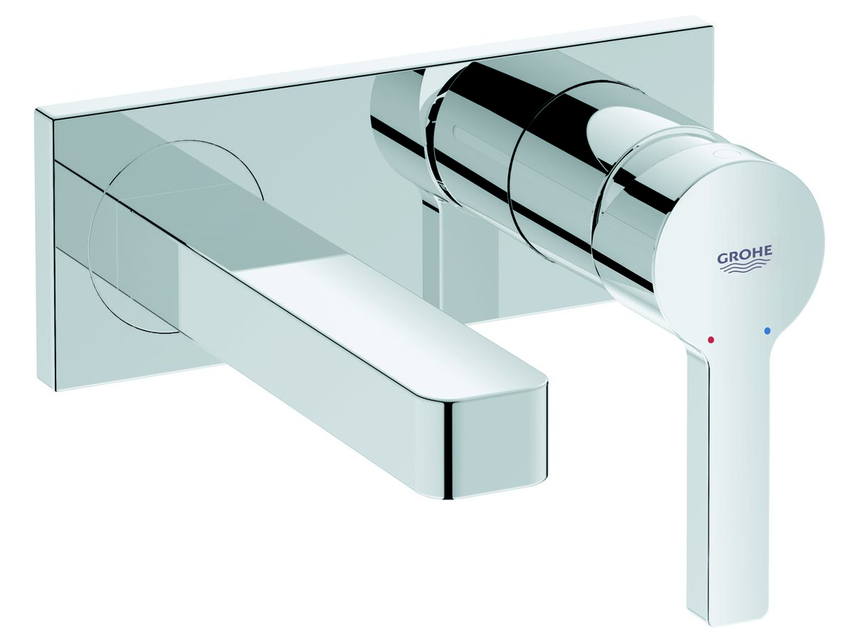 Grohe Lineare Wall Basin Mixer Set
