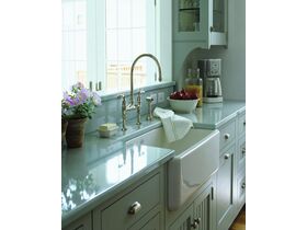 Shaws Lancaster Single Bowl 840mm Fireclay Butler Sink
