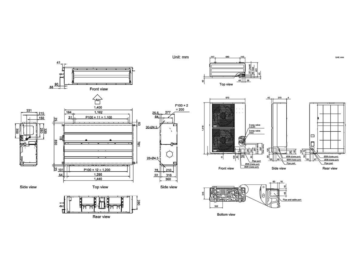 Fujitsu Ducted Air Conditioner