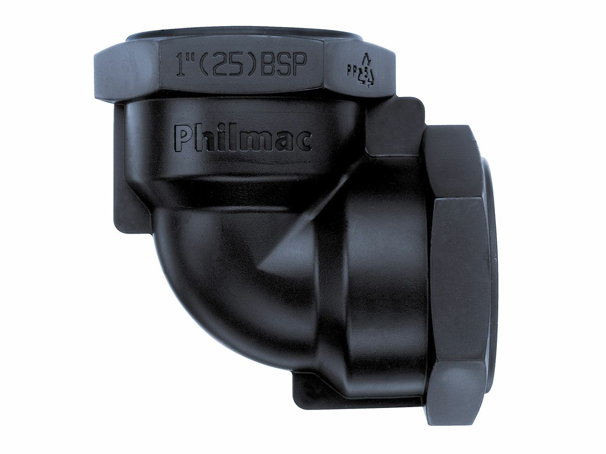 Poly Threaded Elbow Female 50mm from Reece